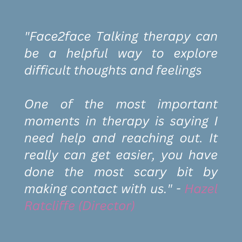 Talking therapy in North Norfolk